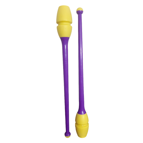 Rubber Head Gym Club (Small) - (Yellow - Purple)